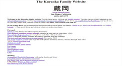 Desktop Screenshot of kuraoka.org